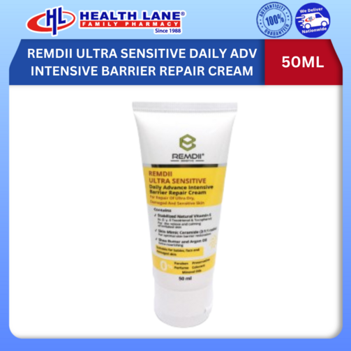REMDII ULTRA SENSITIVE DAILY ADV INTENSIVE BARRIER REPAIR CREAM 50ML 